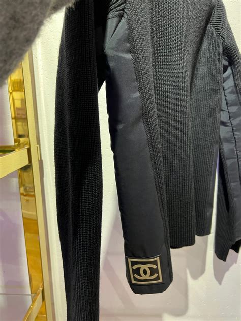 chanel half zip sweater|Chanel pullovers.